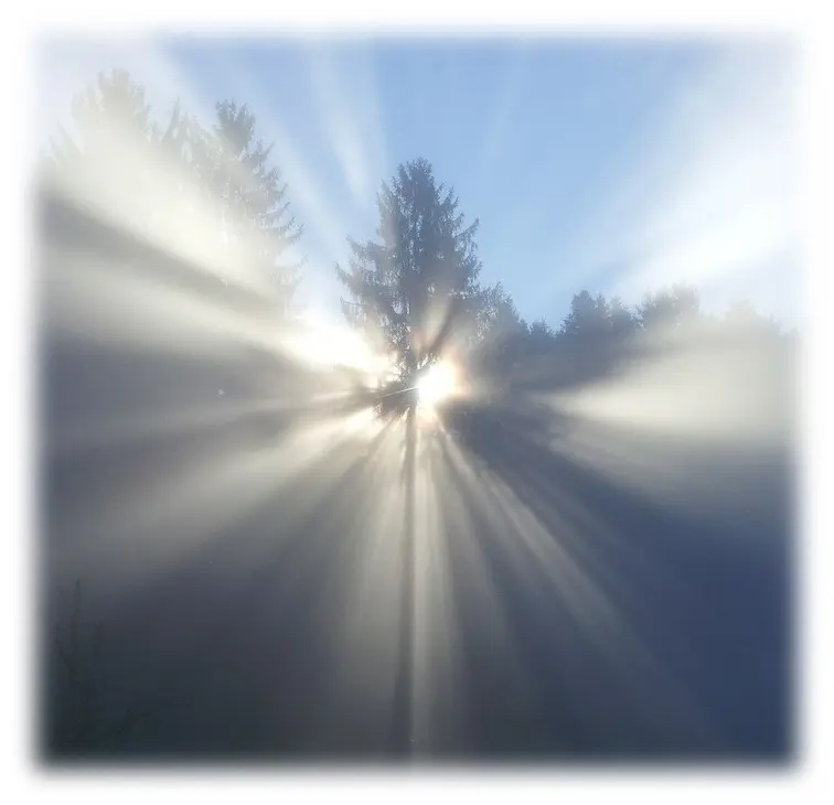 Andachtsbild von Sabine mit Kaspar tief im Herzen