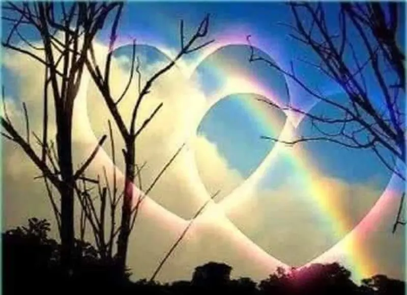 Andachtsbild von Tanja mit Timmy im Herzen 