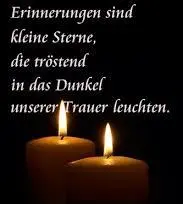 Andachtsbild von Ilse mit ihren geliebten Sternlein im Herzen