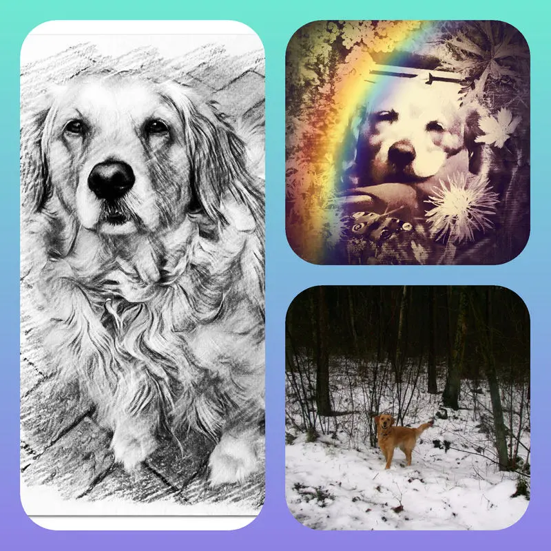 Andachtsbild von Ellen mit Lina ❤️