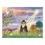 Andachtsbild von Tanja mit Timmy im Herzen