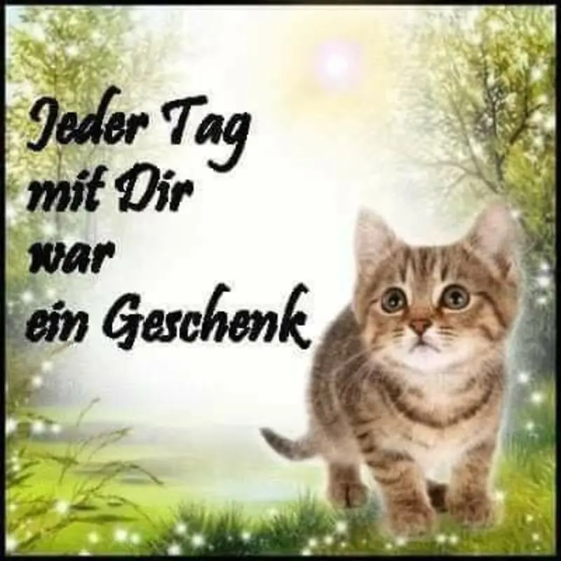 Andachtsbild von Jeannette mit Sisi und Lissy im ❤️