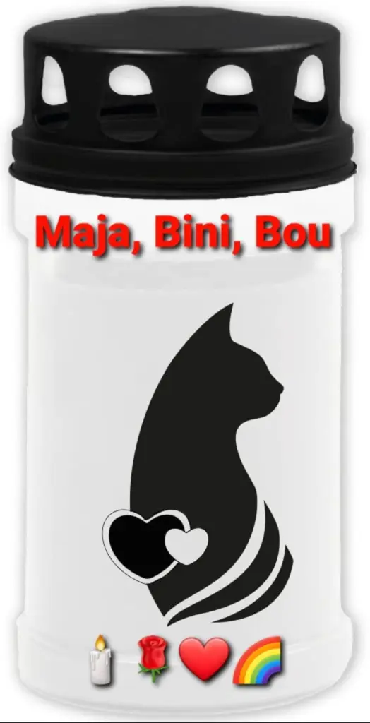 Andachtsbild von Tanja mit Timmy im Herzen 