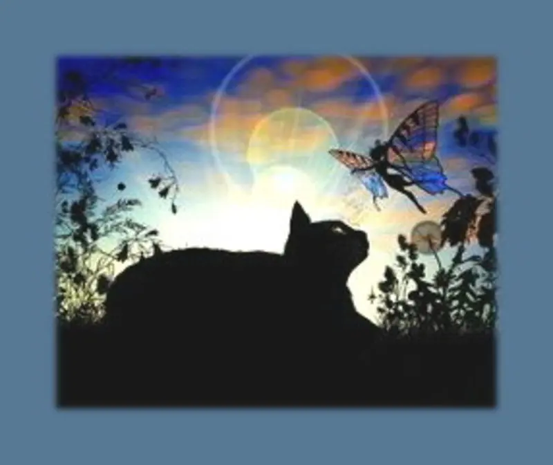 Andachtsbild von Sabine mit Kaspar tief im Herzen