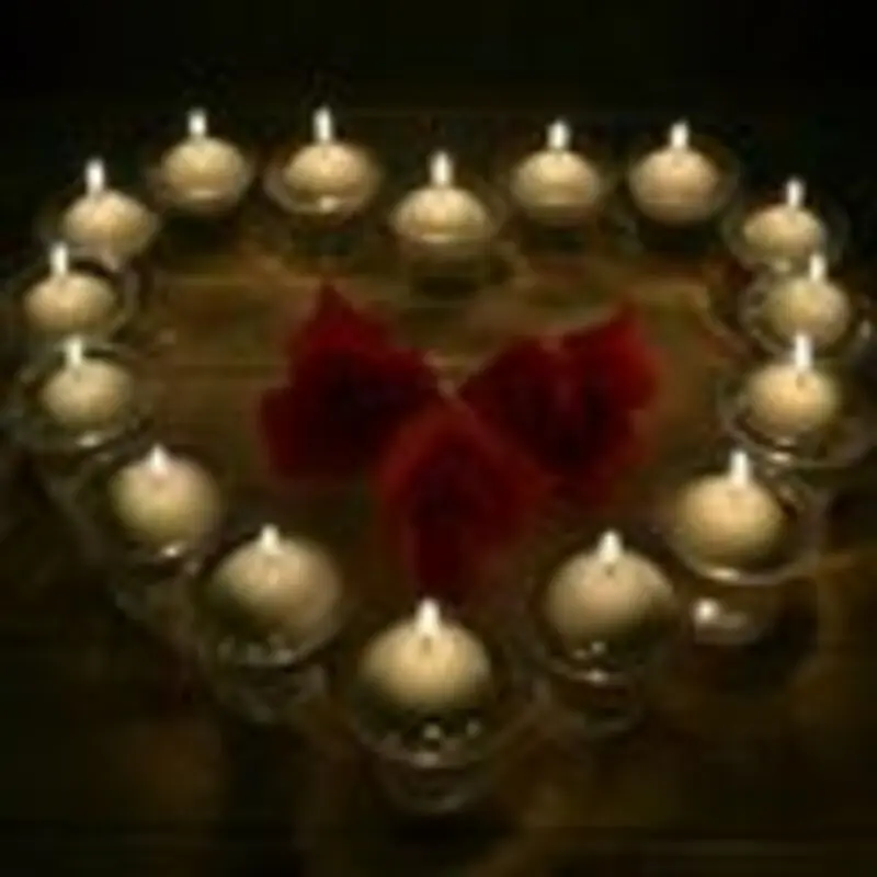 Andachtsbild von Marga mit Rambo im Herzen