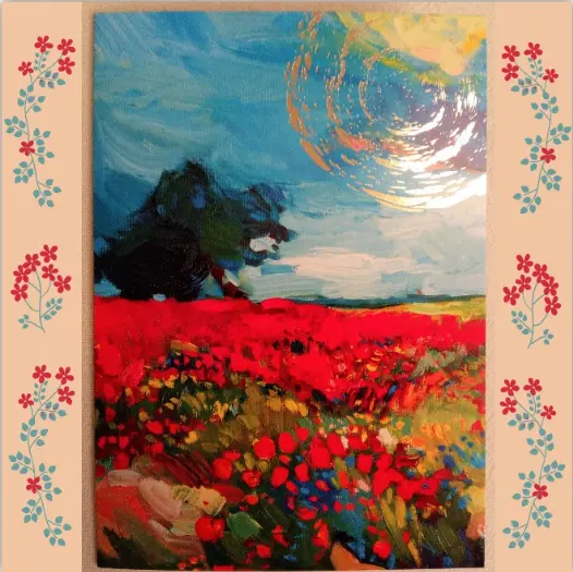 Andachtsbild von Sonntagsrosen für Maja ❀✰♥¸.•*¨*•.¸❀✰♥