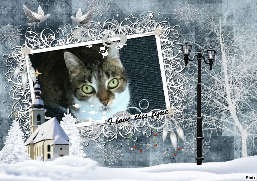 Andachtsbild von Tanja mit Timmy im Herzen 