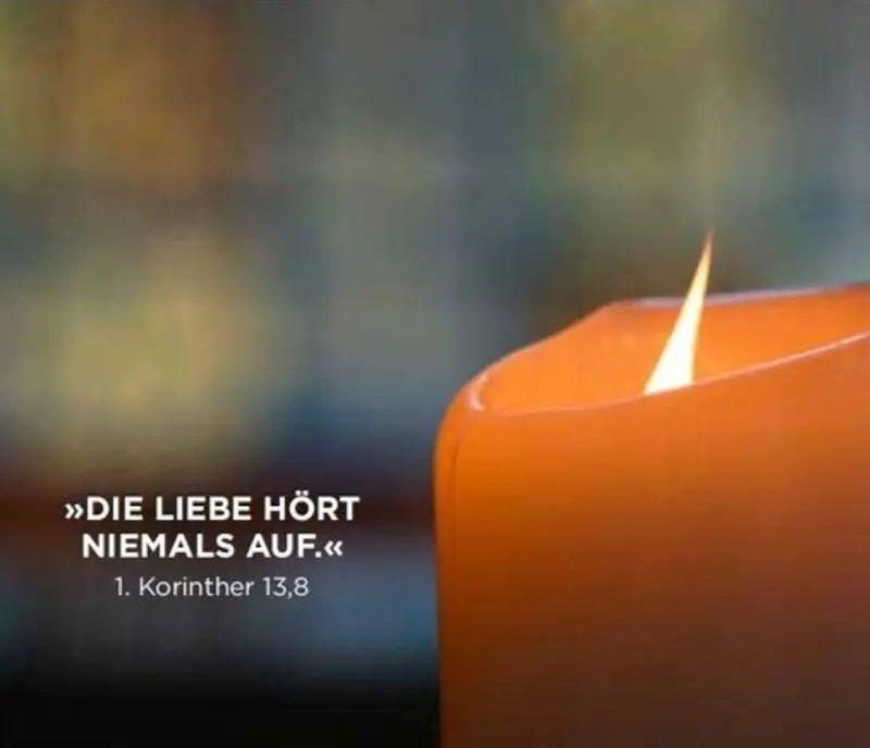 Andachtsbild von Rosen zum Ewigkeitssonntag