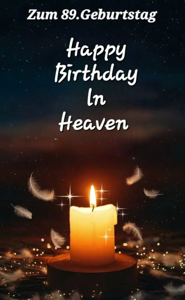 Condolence image of Geburtstagsgrüße💌 in den Himmel ☁️zu Anjas Papa🪻